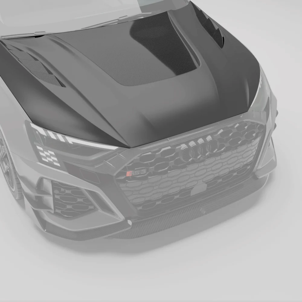 Carbonizze Carbon Fiber Motorhaube passend für Audi RS3 8Y Limousine Sportback 2021-2023