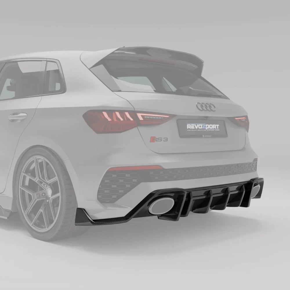 CARBONIZZE Carbon Fiber Front Lip for Audi RS3 8Y Limousine Sportback 2021-2023
