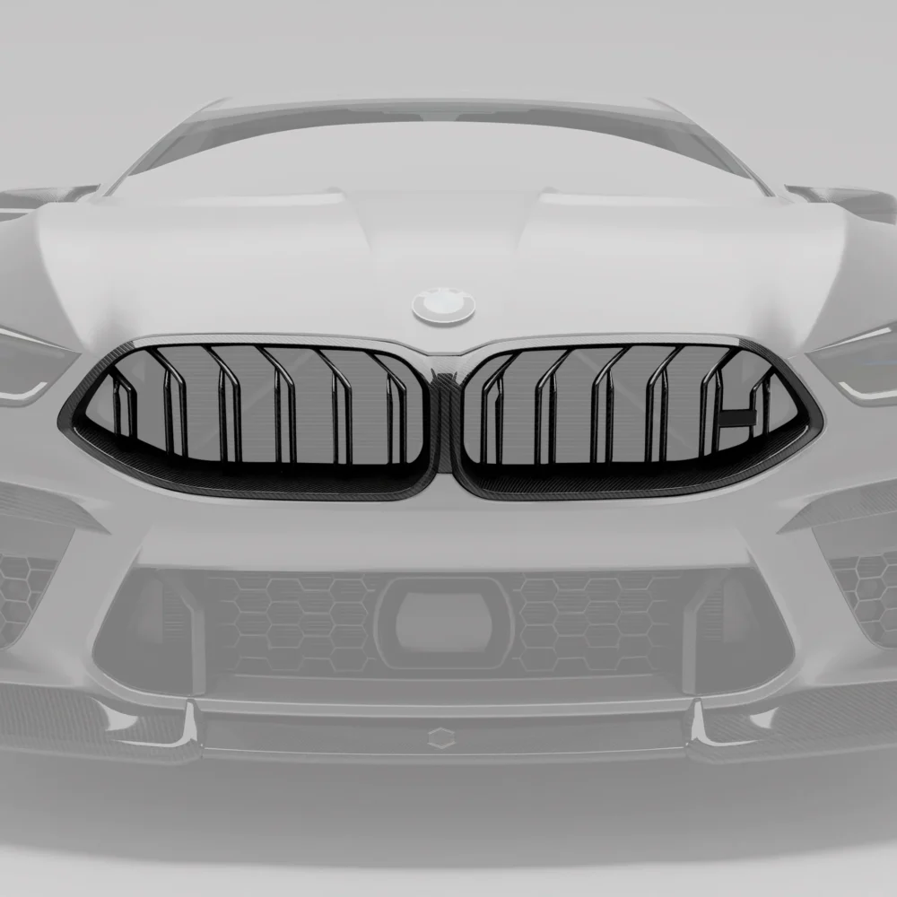 CARBONIZZE Carbon Fiber Frontgrill für BMW F91 F92 F93 M8